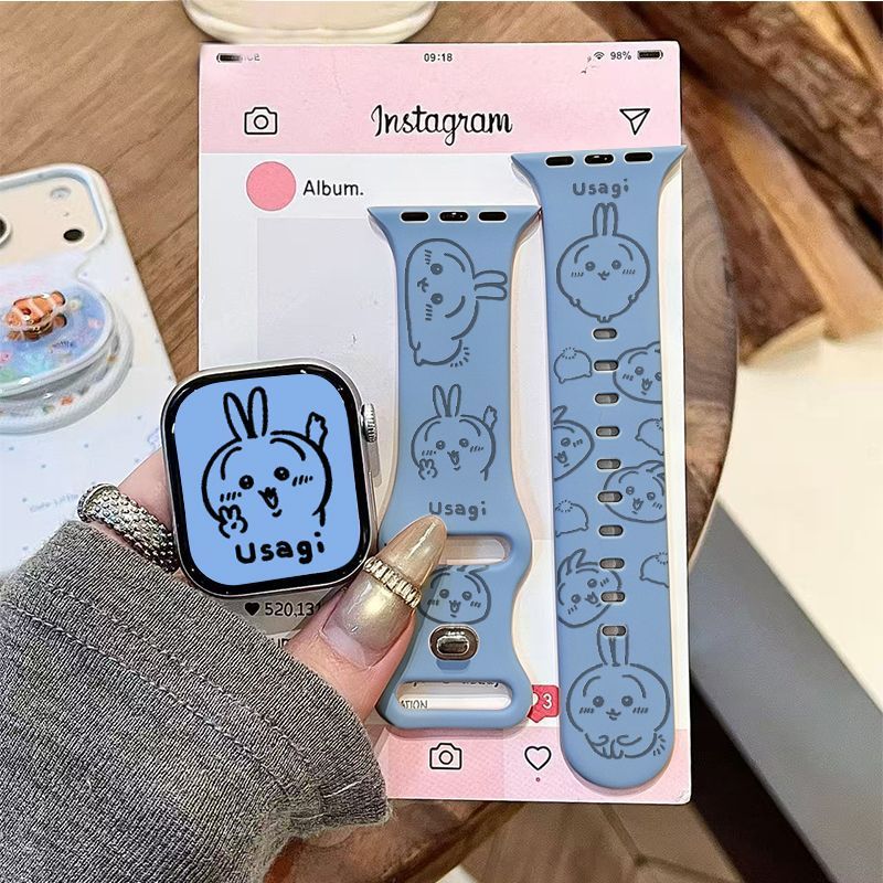 Apple Watch Band - Anime Chiikawa Usagi Applicable To Apple