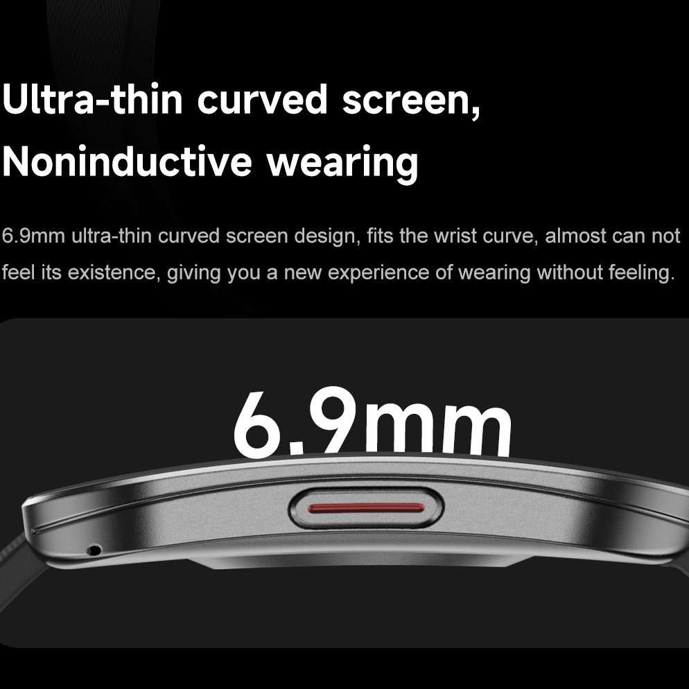 Amoled Ultra-thin Curved Water - Smartwatch Health Watches For Women ulasan dan harga