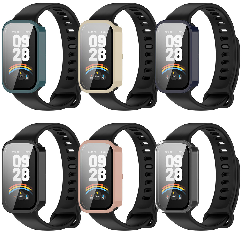 Tempered Glass+Case for Xiaomi - Smartwatch Redmi Watches ulasan dan harga