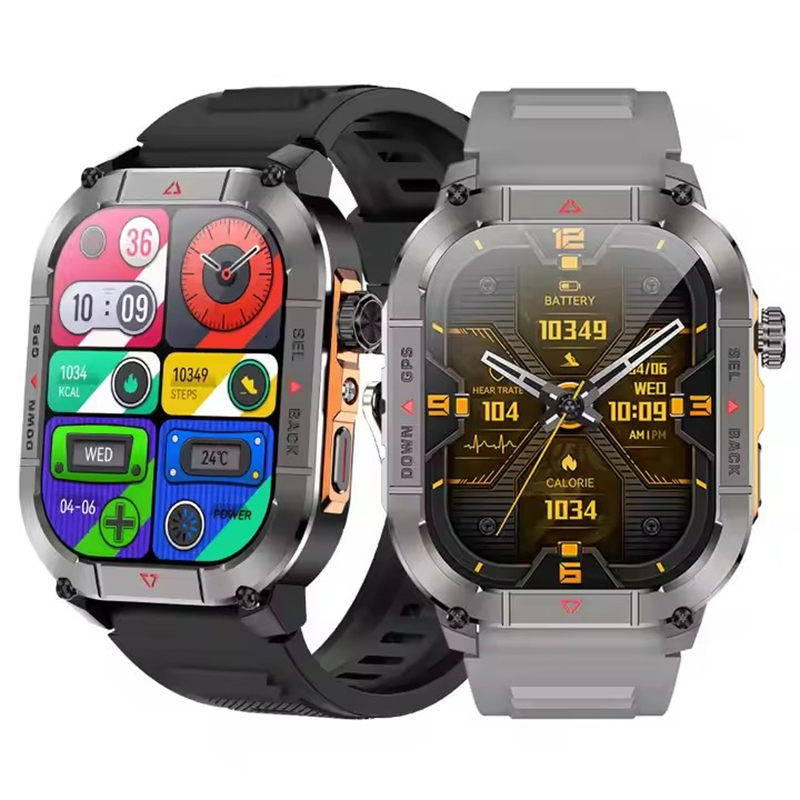New HK84 Men Smart Watch AMOLE - Smartwatch Watches For Men With Gps ulasan dan harga