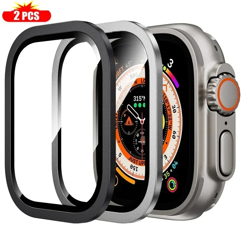 2PCS Tempered Glass for Apple  - Apple Watch Band ulasan dan harga