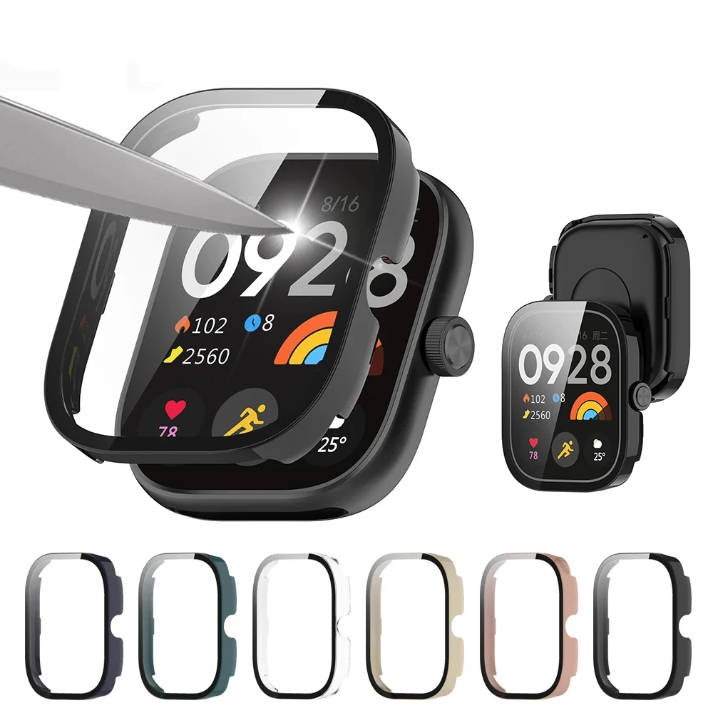 Tempered Glass+Case For Xiaomi - Smartwatch Redmi Watches ulasan dan harga