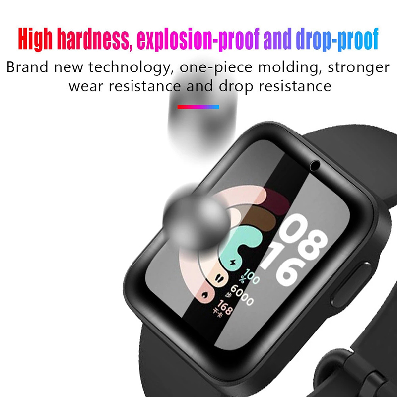 2 Pcs Tempered Glass for Redmi - Smartwatch Redmi Watches ulasan dan harga