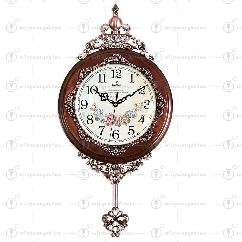 European Retro Iron & Wooden W - Watches Original ulasan dan harga