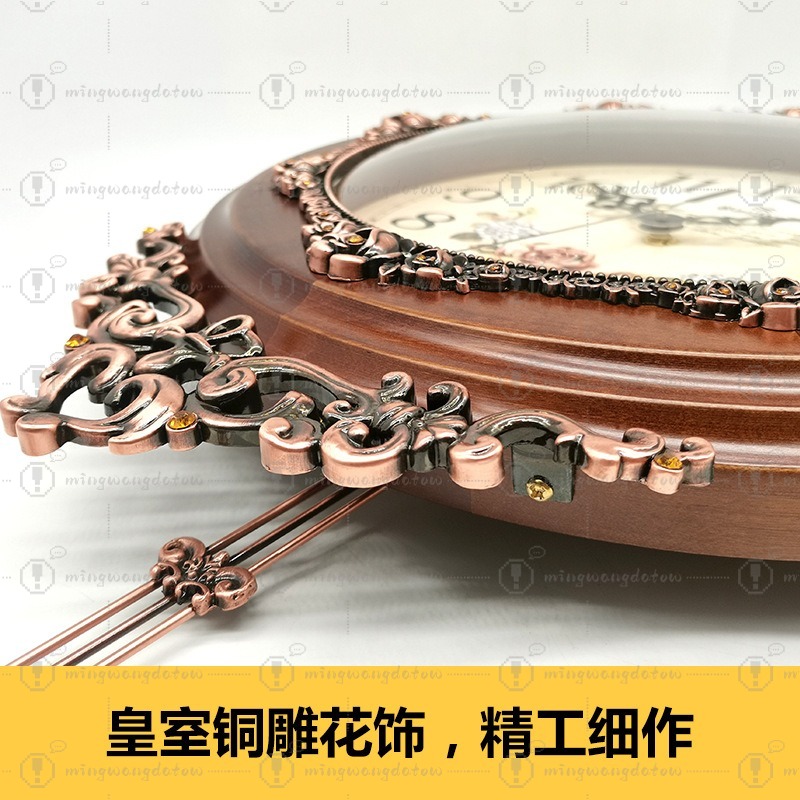European Retro Iron & Wooden W - Watches Original ulasan dan harga