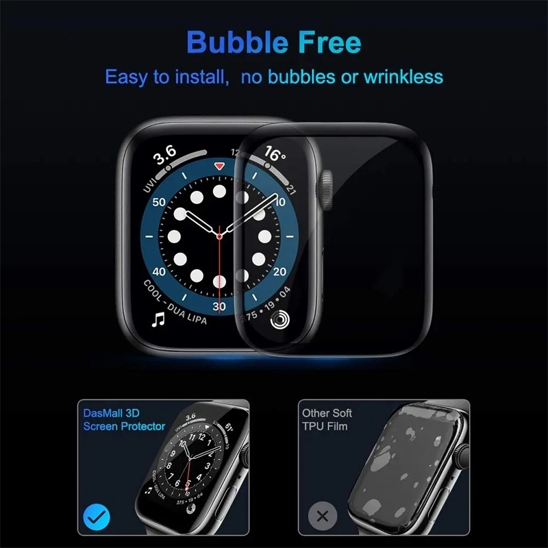 Soft Glass For Apple Watch Scr - Apple Watch Band ulasan dan harga