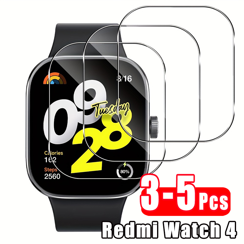 3-5Pcs Premium Tempered Glass  - Smartwatch Redmi Watches ulasan dan harga