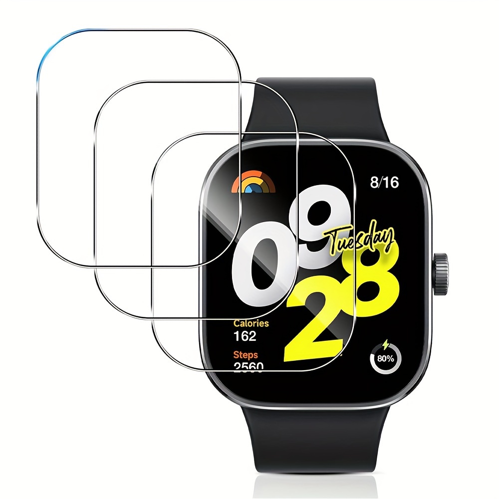 3-5Pcs Premium Tempered Glass  - Smartwatch Redmi Watches ulasan dan harga