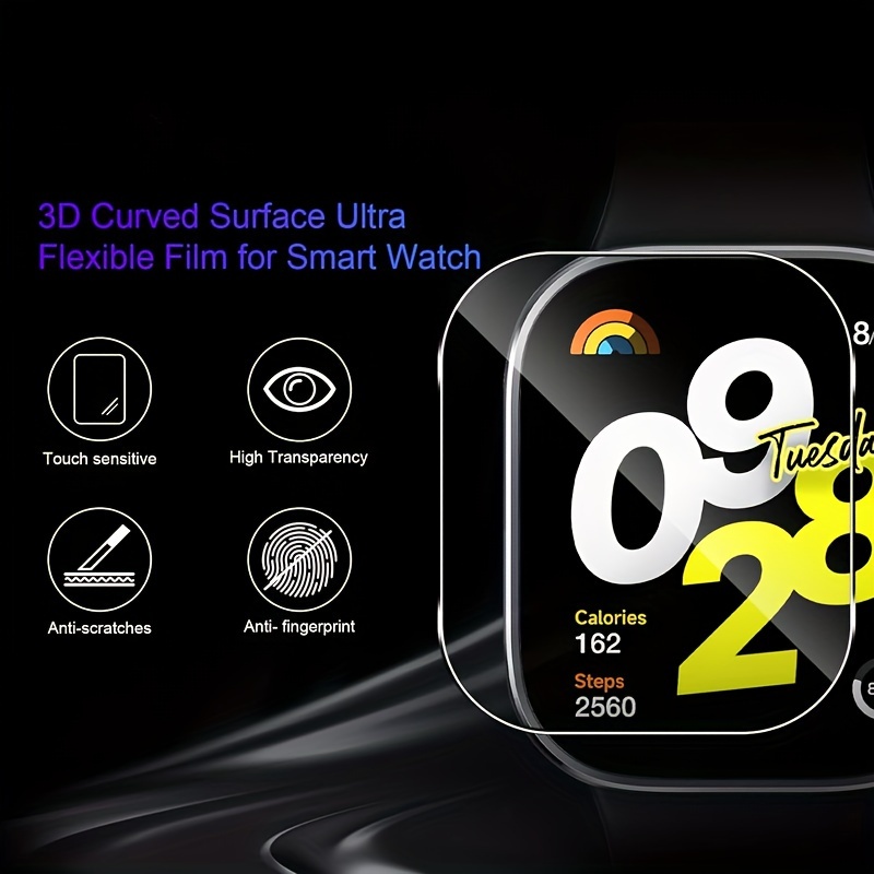 3-5Pcs Premium Tempered Glass  - Smartwatch Redmi Watches ulasan dan harga