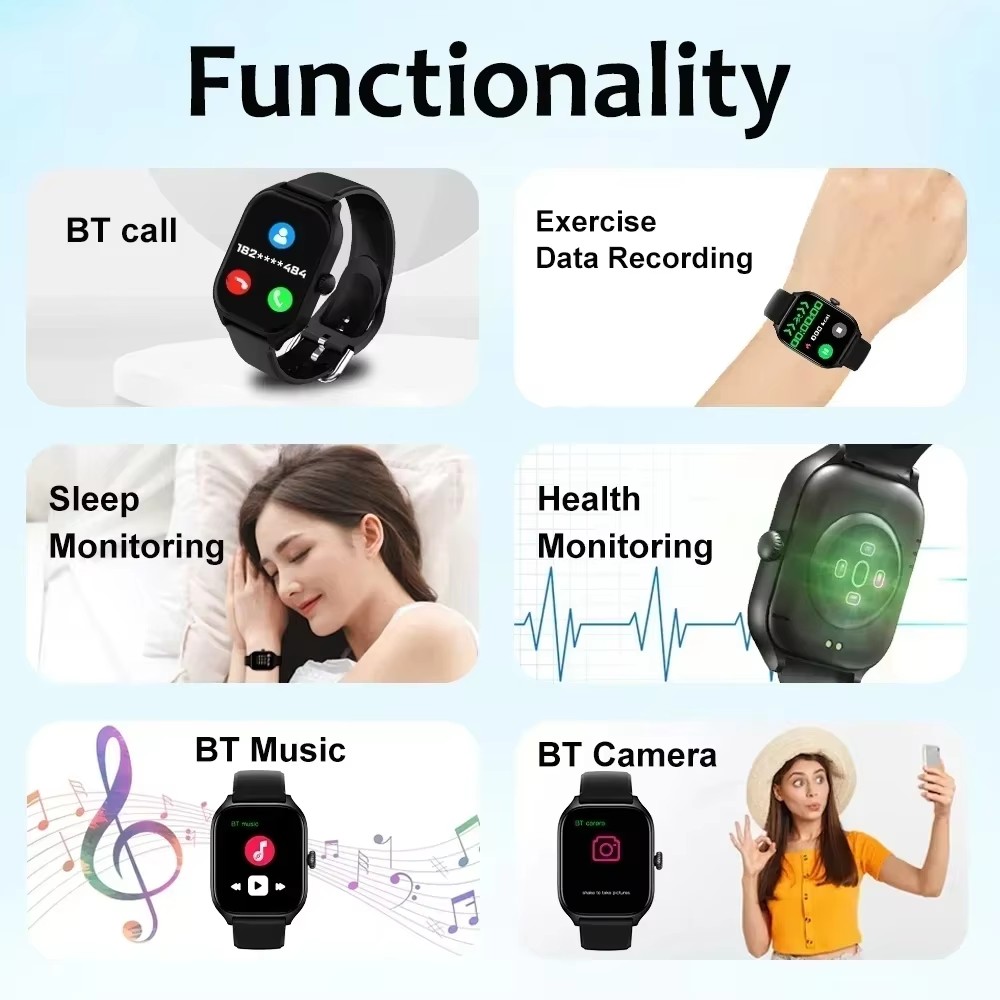 Smart Watch For Android IOS Wa - Smartwatch Sports Watches For Women ulasan dan harga