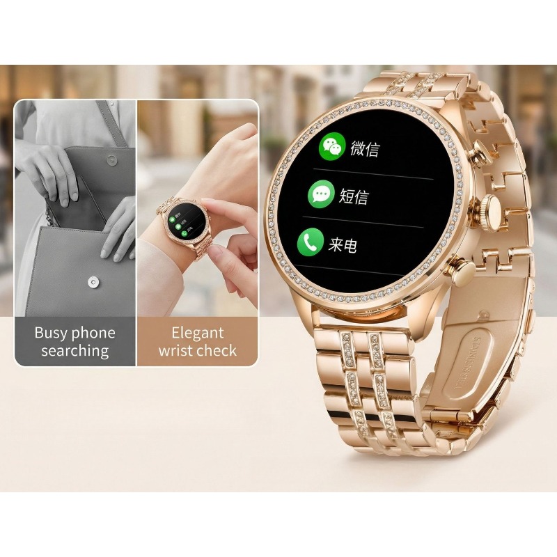 Cross-Border Exclusive Supply  - Smartwatch Health Watches For Women ulasan dan harga