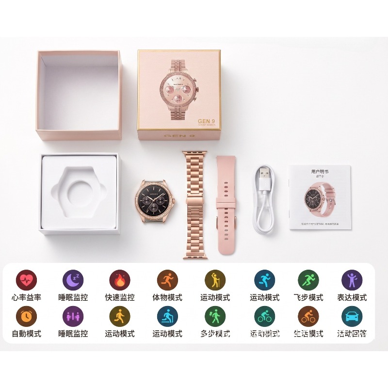 Cross-Border Exclusive Supply  - Smartwatch Health Watches For Women ulasan dan harga