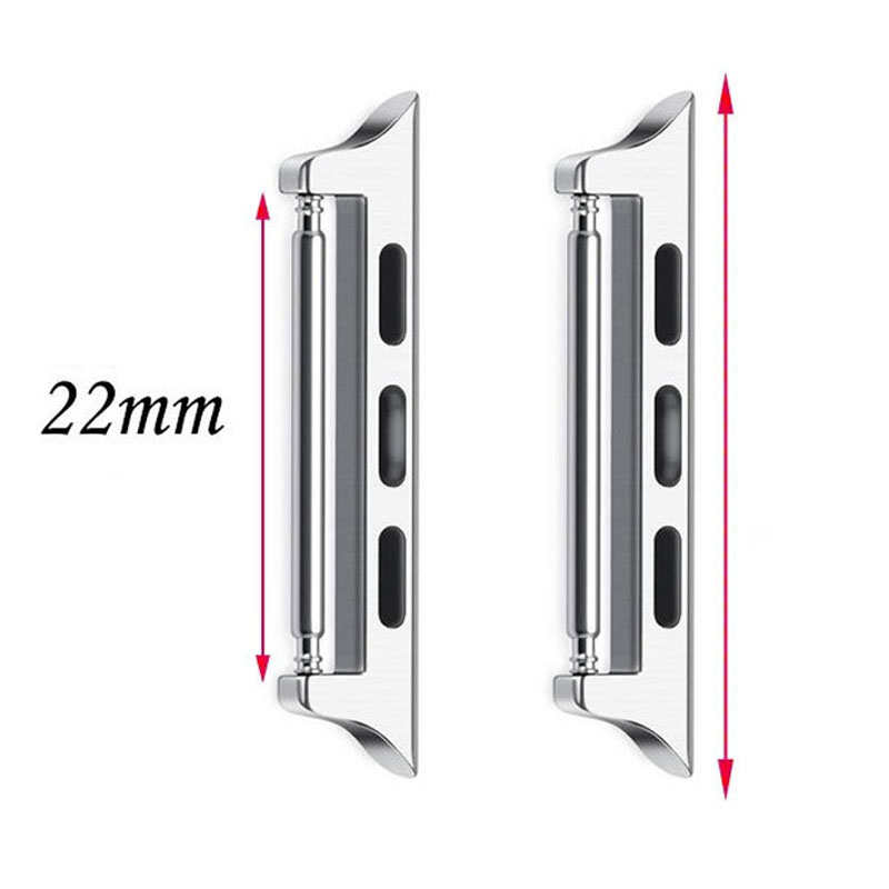 50pcs 22mm Metal Connectorfor  - Apple Watch Band ulasan dan harga