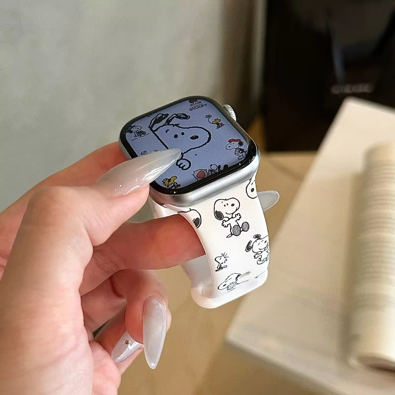 Cartoon Snoopy Watchband Apple - Apple Watch Band ulasan dan harga