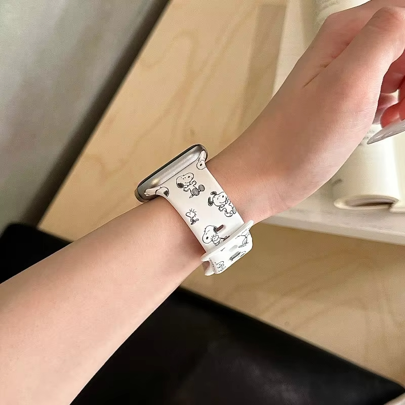 Cartoon Snoopy Watchband Apple - Apple Watch Band ulasan dan harga