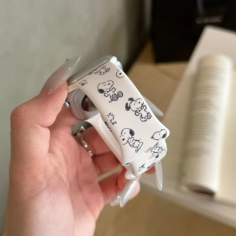 Cartoon Snoopy Watchband Apple - Apple Watch Band ulasan dan harga