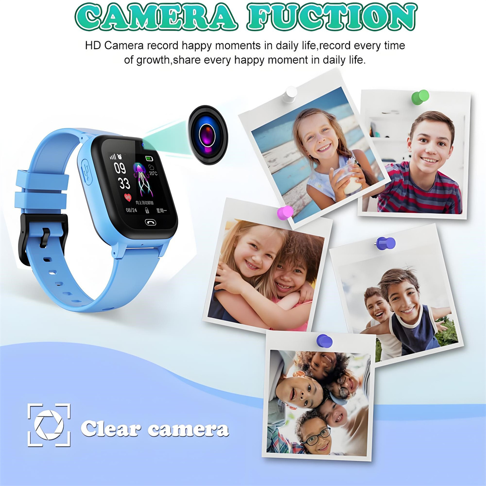Kids Smart Watch GPS Tracker L - Smartwatch Watches Birthday Gift For Boys With Gps ulasan dan harga