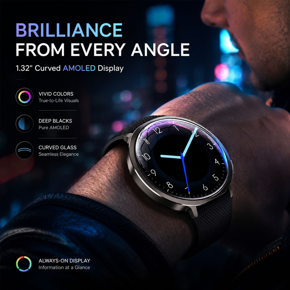 New M301 Smart Watch Round AMO - Smartwatch Health Watches For Women ulasan dan harga