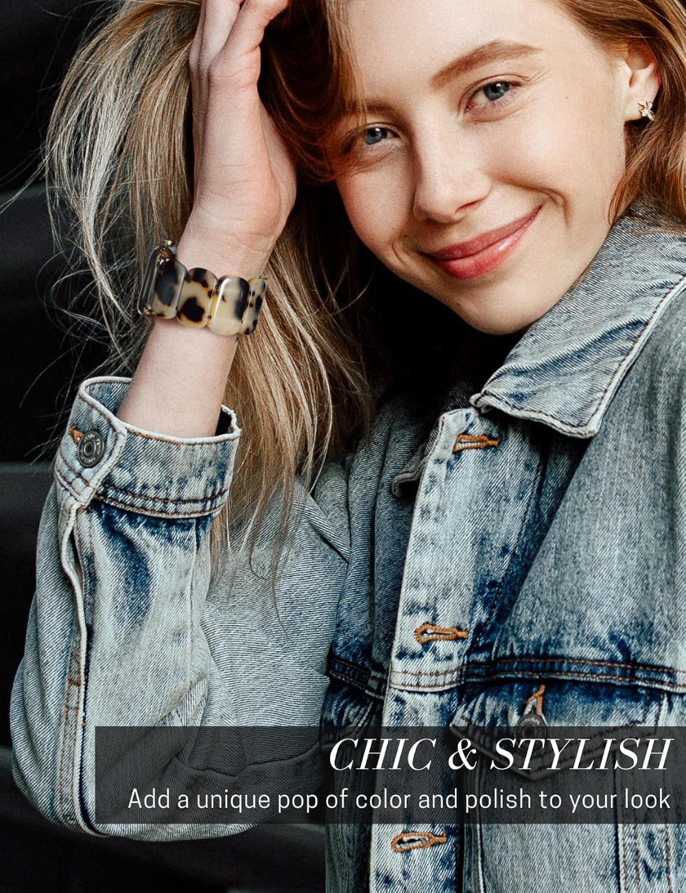 Heesch Tortoise Stretchy Watch - Apple Watch Band ulasan dan harga