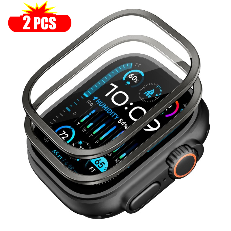 2pcs Tempered Glass for Apple  - Apple Watch Band ulasan dan harga